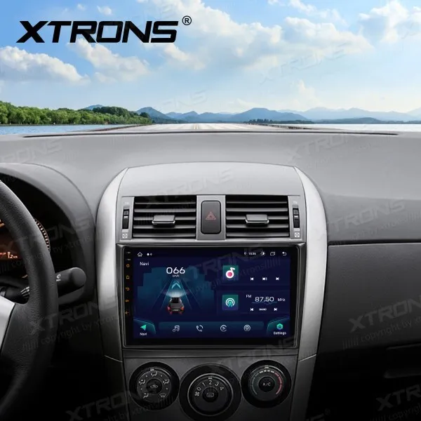 XTRONS IAP92CLTS Autoradio Toyota Corolla GPS Android 12 Wifi 4G Carplay Voiture