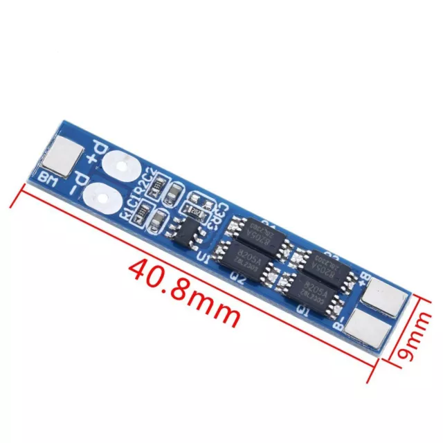 2S 8A 7.4V 8.4V 18650 Li-ion Lithium Battery Charger BMS Protection PCB Board 3