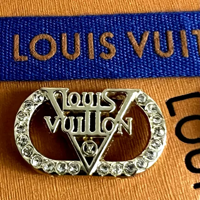 1 Louis Vuitton Metal Button Zipper pull 40 mm 1,57 inch large LV