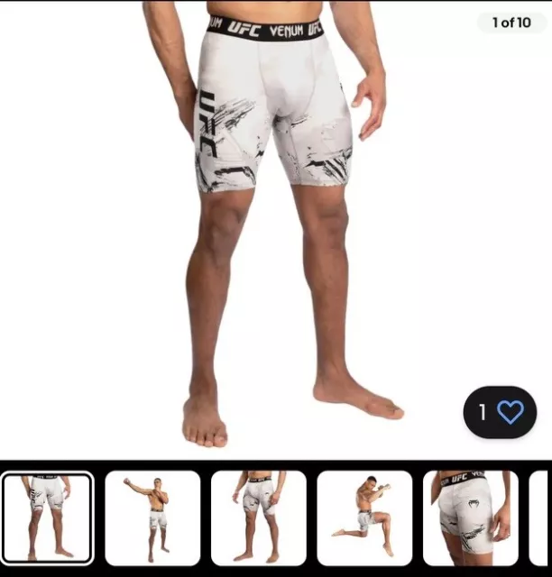 Venum UFC Authentic Fight Week 2.0 Vale Tudo Shorts - Black/Sand M