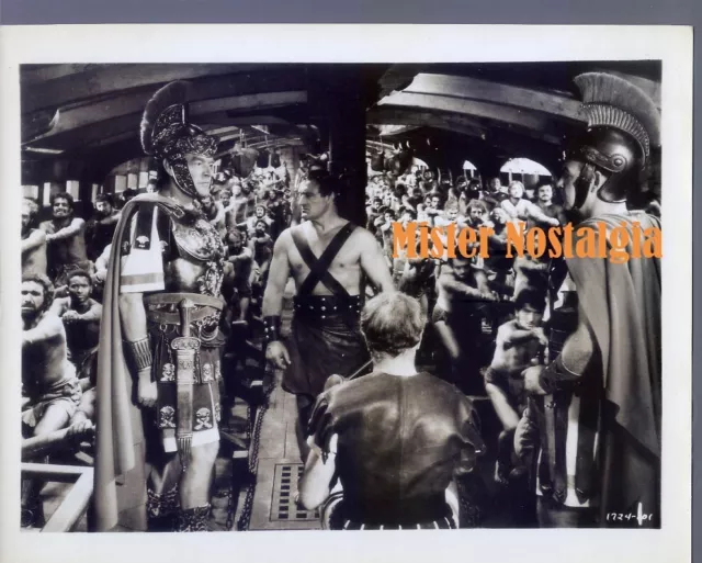 Vintage Photo 1959 Jack Hawkins with slaves in Ben Hur