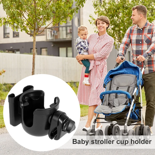 Baby Stroller Cup Holder Universal Pram Cup Holder 360 Degree Rotation LoDFk