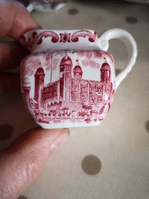 Vintage Miniature Ironstone Pitcher