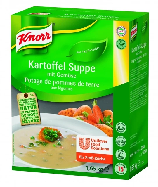Knorr Terre Suppe Avec Légumes Végétarien pour Professionnel Cuisiniers