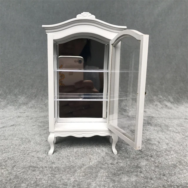 1/12 Mini Adorno Muebles Mini Gabinete Simulación Miniatura Sala de estar Niños
