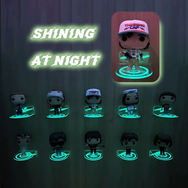 Floating Funko Pop Display Shelf, Wall Mount for Figure,Glows in the Dark-10PCS Floating Funko Pop Display Shelf, Wall Mount for Figure,Glows in the Dark-10PCS