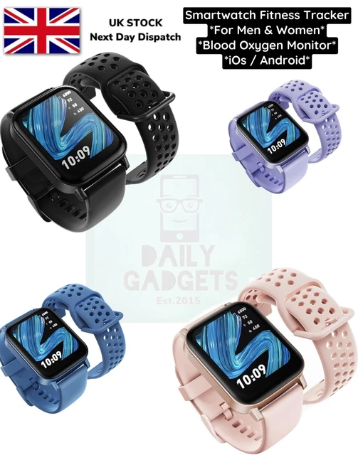 SMART WATCH, FITNESS Tracker con Allarme/Frequenza Cuore/Monitor