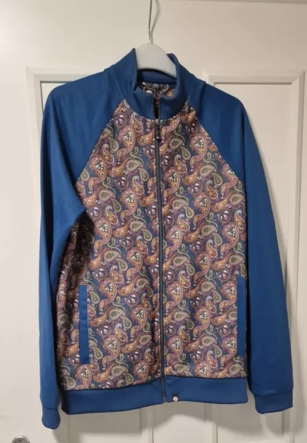 Pretty green online paisley track top