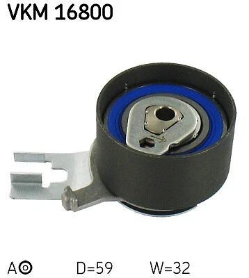 Poulie-tendeur, courroie de distribution pour VOLVO SKF VKM 16800