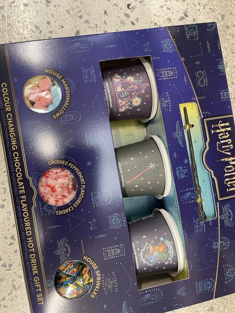 HARRY POTTER COLOUR Changing Chocolate Flavoured Hot Drink + Toppings ...