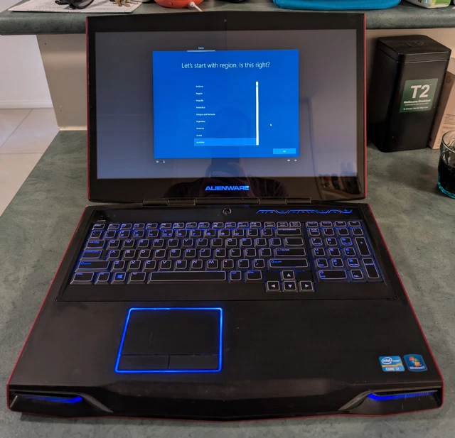 ALIENWARE M17X R4 - i7, 12GB, SSD, FHD - Dead GPU $102.30 - PicClick AU