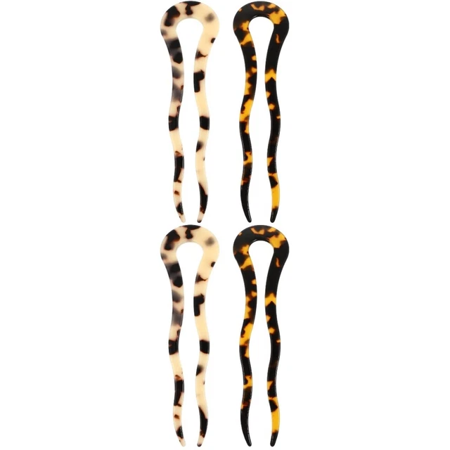 4 pz bastoncino per capelli spilla per capelli francese bastoncino per capelli francese supporto panino cosplay