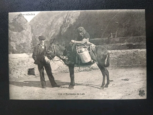 Carte Postale Ancienne - Les Pyrénées : Une Fileuse D'aujourd'hui - Années 1910