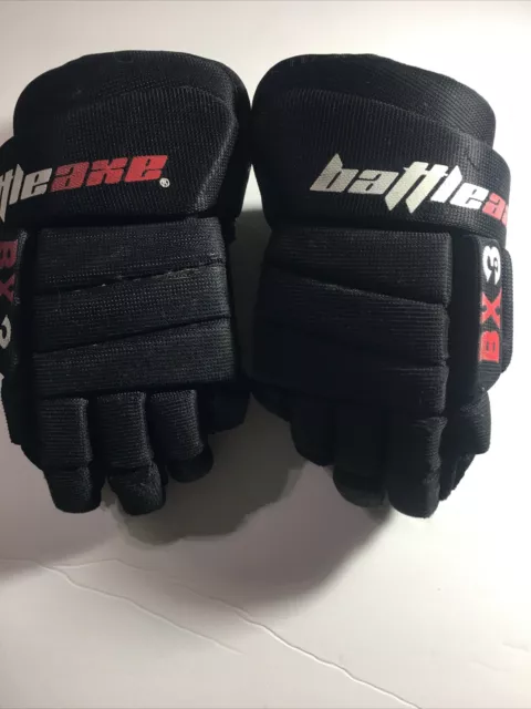 Battleaxe bx3 youth hockey gloves 9 inches