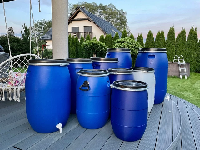 Botte A Collo Largo 100 L-200 L Barile Per Mangime Insilato Per - Foto 2