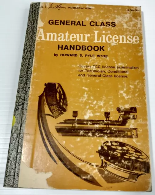 General Class Amateur License Handbook Howaed S Learn Hardcover Radio Morse Code