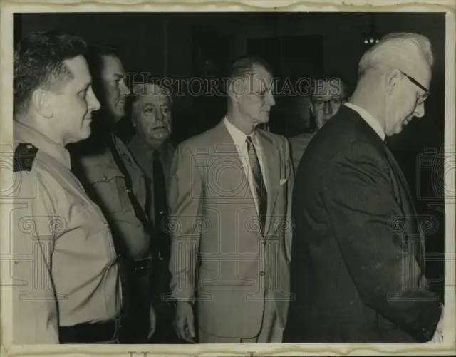 1964 Press Photo Harold Linn, accused murder of Albany, New York police officer