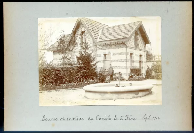 La Fère . photo ancienne de 1902