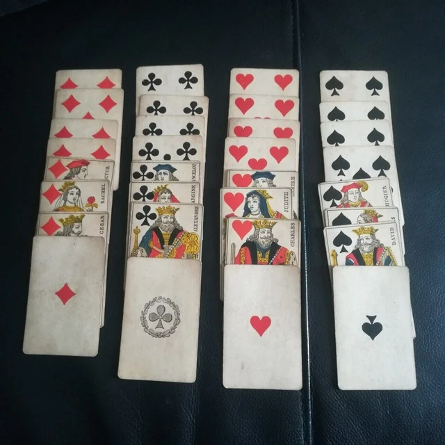 Ancien jeu de 32 cartes complet