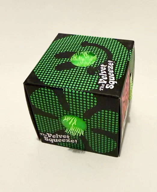 NEEDOH FUZZ BALL Squishy Stress Ball Nee Doh Authentic GREEN Rare £12. ...