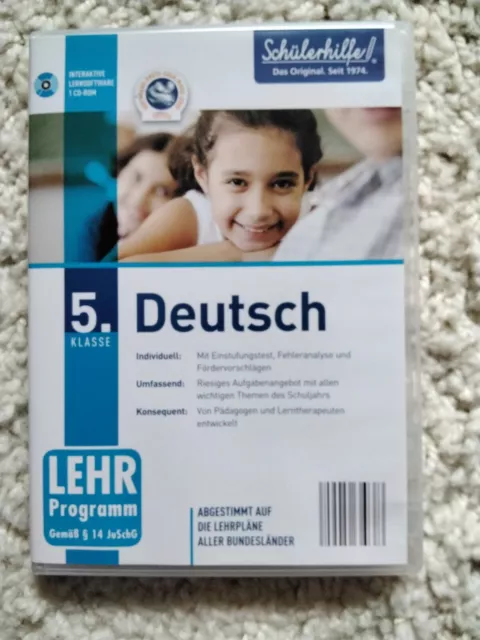 CD ROM Schülerhilfe Deutsch