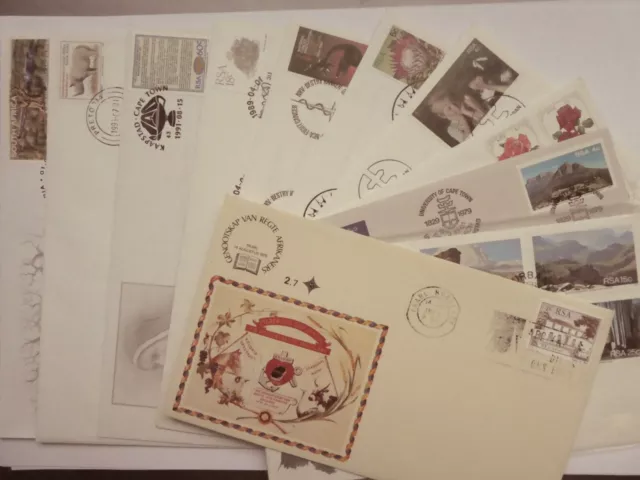 10 RSA 1975-1997 FDC's