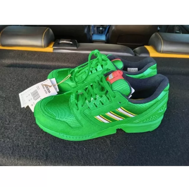 Adidas Zx 8000 Lego 41 1/3 Grün Green Sneaker Fy7082 Training Limitiert Us 8 Neu