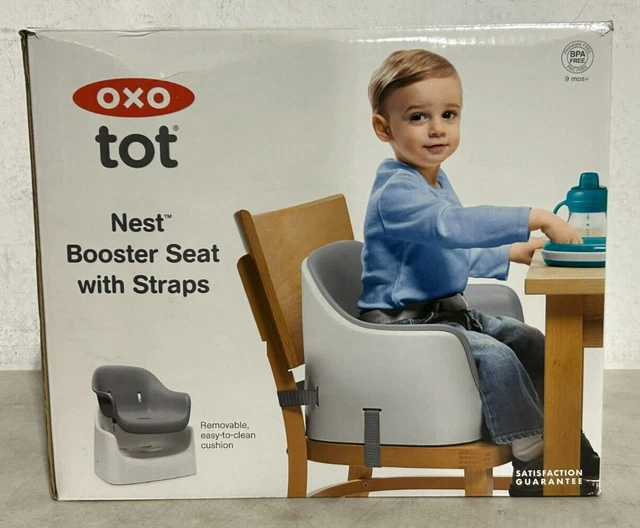 OXO Tot Nest Booster Seat with Straps - Taupe