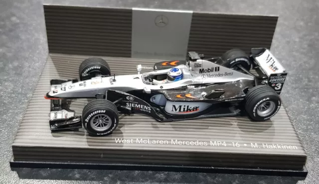 Minichamps 1/43 West McLaren Mercedes MP4-16 M.Hakkinen.