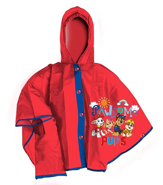 Mantellina Paw Patrol 3-4 anni 5-6 anni 7-8 anni