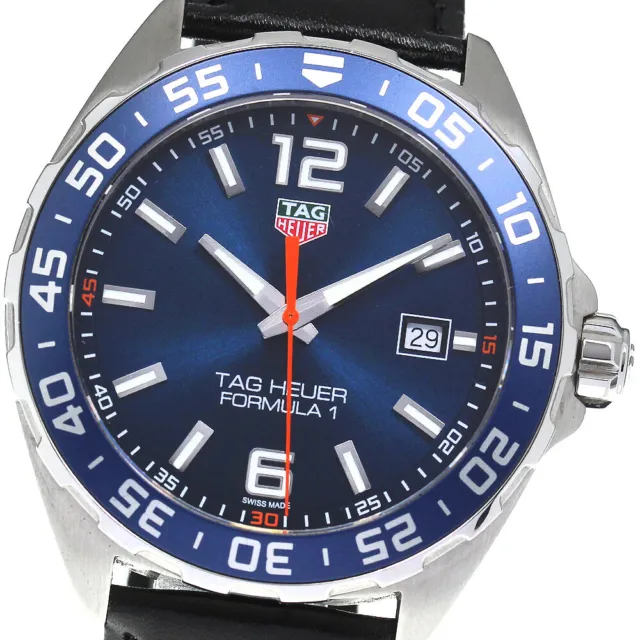 TAG HEUER Formula 1 WAZ1010 Date blue Dial Quartz Men's Watch_796345