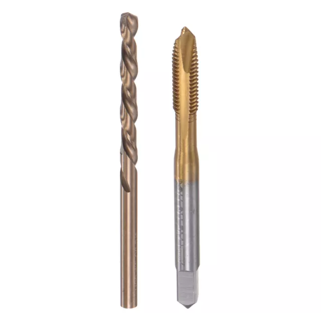 M5 x 0.8 Spiral Point Thread Tap and 4.2mm Drill Bit Set Cobalt High Speed Steel