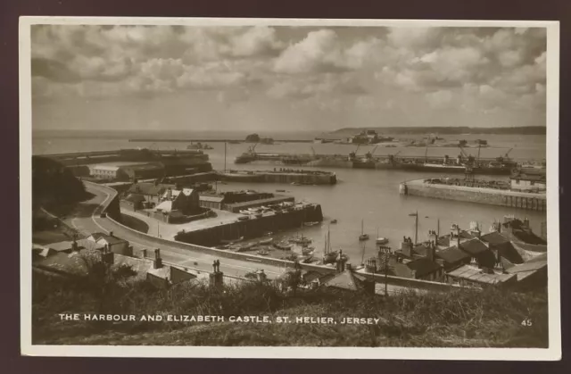 Channel Islands Jersey ST HELIER Harbour RP PPC