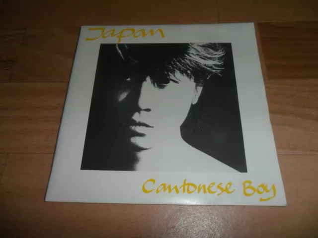 Japan - Cantonese Boy(Rare Double Pack G'fold 2 X 7" Vinyl Single) David Sylvian 3