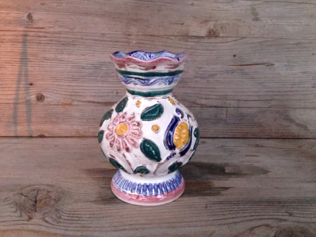BAY Keramik Vase WGP / Mid-Century West German Pottery / sign size 63 14 cm