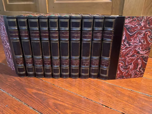 Dumas Alexandre fils: Théâtre complet 8 vol. + autres 2 vol. 1884-95 Calmann