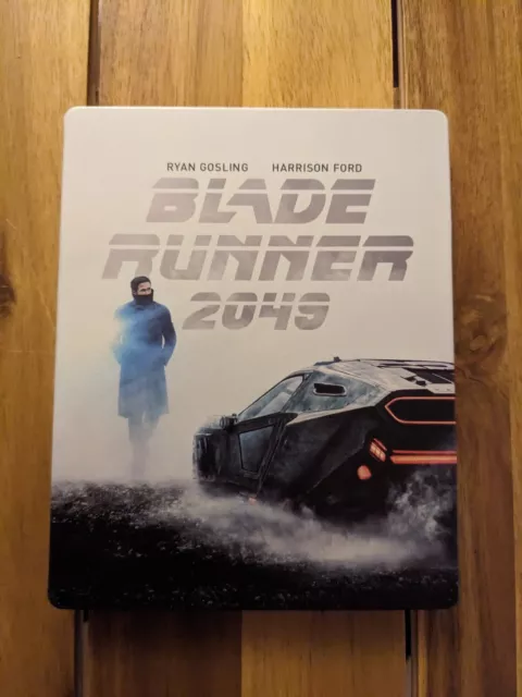 Blade Runner 2049 4K UHD Steelbook Rare OOP Like New Condition, No Digital