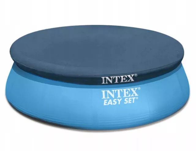 Cobertor de lona para piscinas redondas Intex Easy Set de Ø 244/305/366/457cm