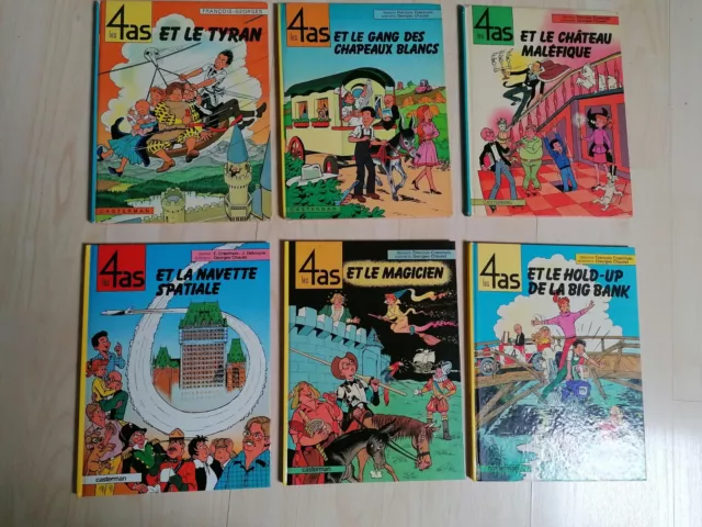 Lot de BD : Les 4 as 10 : Les 4 as et le tyran edition Casterman EO