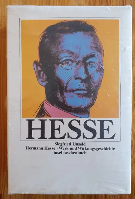 176817 HERMANN HESSE Leben, Werk Wirkungsgeschichte +Abb +Schuber 2 Bde