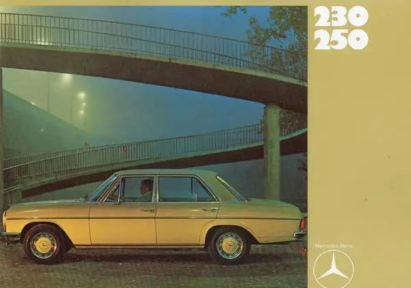 Mercedes-Benz Typ 230 / 250 /8 (W 115) Faksimile Verkaufsprospekt brochure 1969