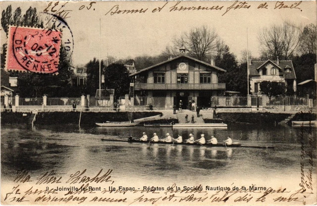CPA Joinville Regates de la Societe Nautique de la Marne (1363460)