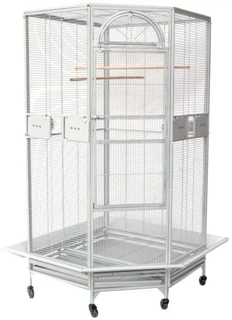 Seny Corner Bird Cage for Cockatiel Parakeet Budgies Parrot