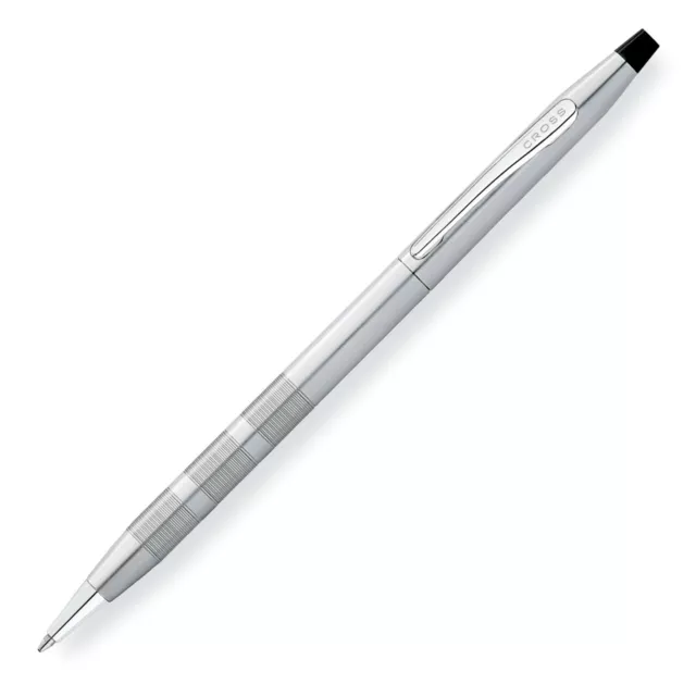 Cross Classic Century Ballpoint Pen in Satin Chrome - NEW - AT0082-14