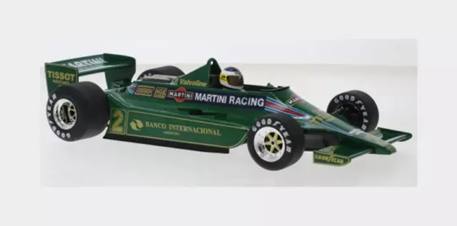 1:18 MCG Lotus F1 79 Martini #2 Argentina Gp 1979 Carlos Reutemann MCG18621F Mod