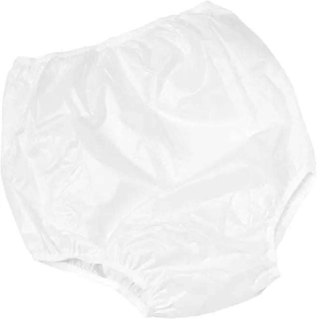 Ladies Plain BLACK Incontinence Briefs Pants Knickers Built in Waterproof  Pad