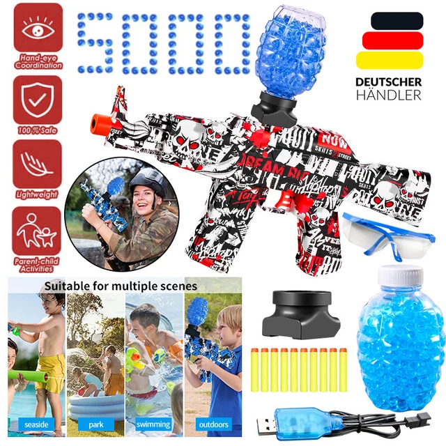 Gel Blaster Gun AK47 M416 elektrische Wasserkugel Pistole Softair Gel-Kugeln