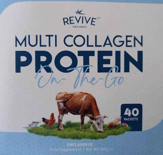REVIVE MULTI COLLAGEN Protein On The Go Sachets Approx 200 x 10g
