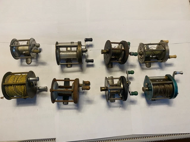 Lot De 2 Moulinets De Pêche Anciens – Fabrication Française, Vintage