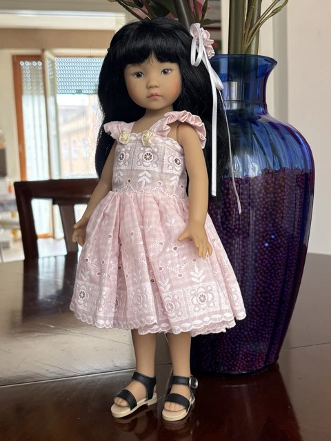 poupée d'artiste poupée de collection fait main 19 cm parfait